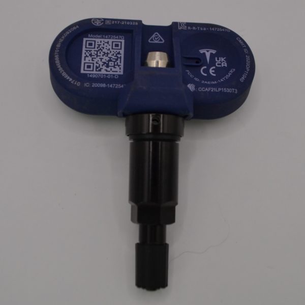 1490701-01-C/1490750-01-C Black Bluetooth Tire Pressure Monitoring Sensor (TPMS) With Black Cap OEM