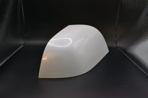 Wing Mirror Cover Skull Cap Right Side Pearl White OEM 1092292-00-D - Image 2