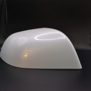 Wing Mirror Cover Skull Cap Left Side Pearl White OEM 1092290-01-D