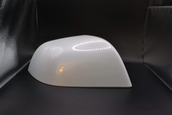 Wing Mirror Cover Skull Cap Left Side Pearl White OEM 1092290-01-D