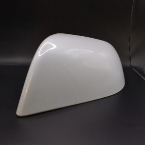 Wing Mirror Cover Skull Cap Right Side Pearl White OEM 1092292-00-D