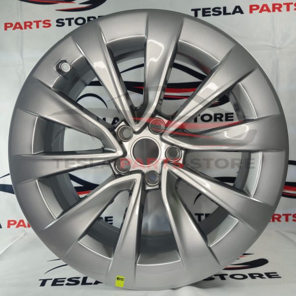 Tesla Model 3 19″ Silver Rim OEM 1044264-00-A