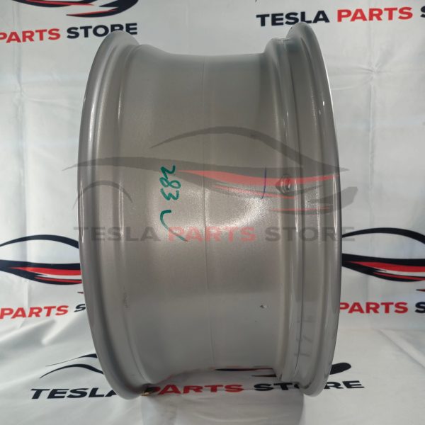 Tesla Model 3 19″ Silver Rim OEM 1044264-00-A - Image 3