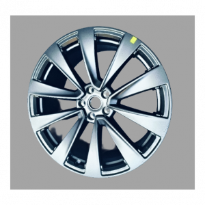 Tesla Model X 22" Matte Black Rim OEM 1620226-01-A FRONT