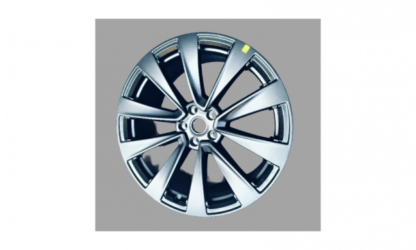 Tesla Model X 22" Matte Black Rim OEM 1620226-01-A FRONT