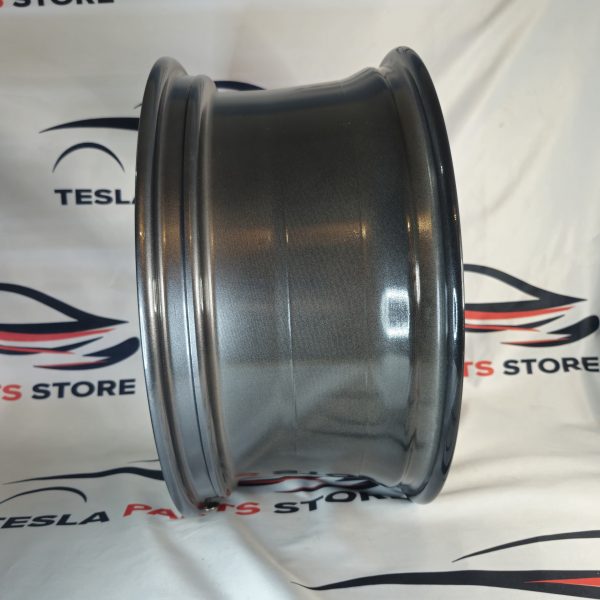 Tesla Model 3 18" Grey Rim OEM 1044261-00-A - Image 3