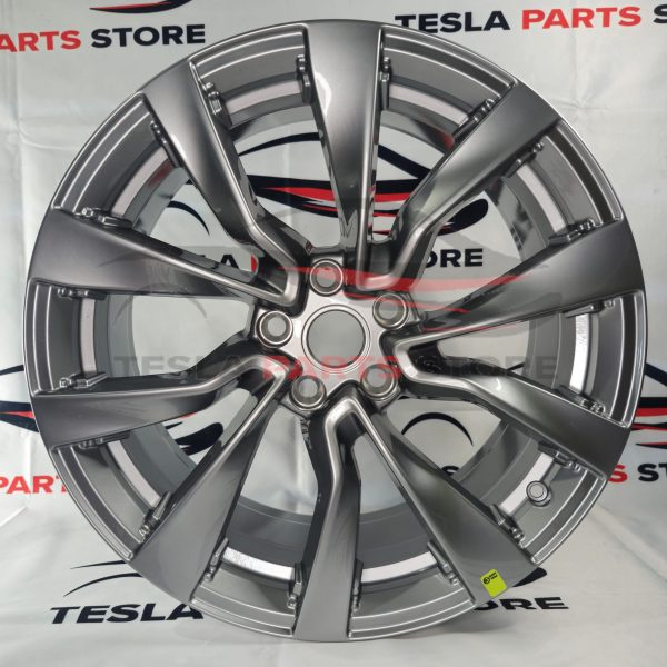 Tesla Model 3 19″ Silver Rim OEM 1344222-00-C 1344227-00-A