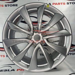 Tesla Model 3 19" Silver Rim OEM 1044224-00-B
