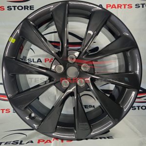 Tesla Model S 21″ Grey Rim OEM 1066519-01-C FRONT