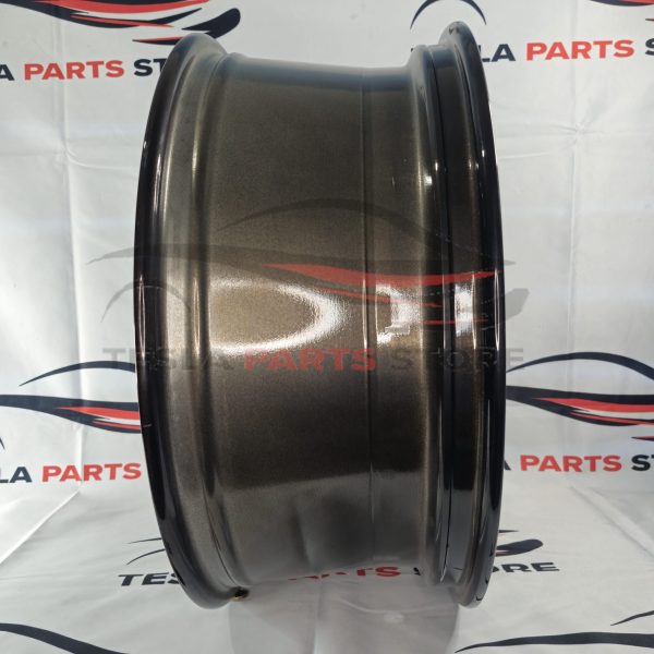 Tesla Model S 21″ Grey Rim OEM 1066519-01-C FRONT - Image 3