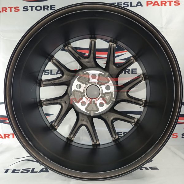 Tesla Model 3 2024 18″ Grey Rim OEM 1344221-00-B - Image 2