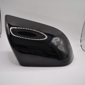 Wing Mirror Cover Skull Cap Right Side Black OEM 1092292-00-D
