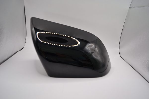Wing Mirror Cover Skull Cap Right Side Black OEM 1092292-00-D