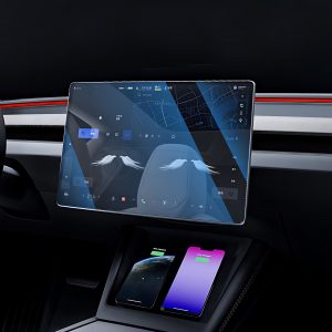 Transparent Tempered Glass Dash Screen Protector for 2017-2025 Tesla Model 3 / Y