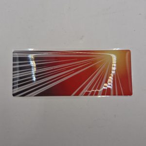 Emblem Tesla Rear model Y Juniper Badge Plaid