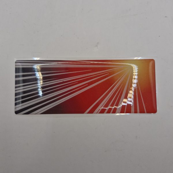 Emblem Tesla Rear model Y Juniper Badge Plaid