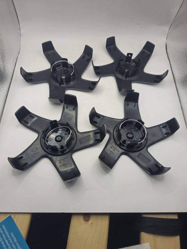 Wheel Hubcap Spider Black And Aluminium For Tesla Models S3XY - Image 2