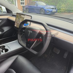steering wheel yoke cybertruck design, Cyber Wheel With heating Tesla 3/Y