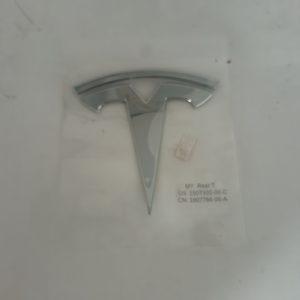 This is the OEM tesla Badge for the model 3 Trunk 1494950-00-A