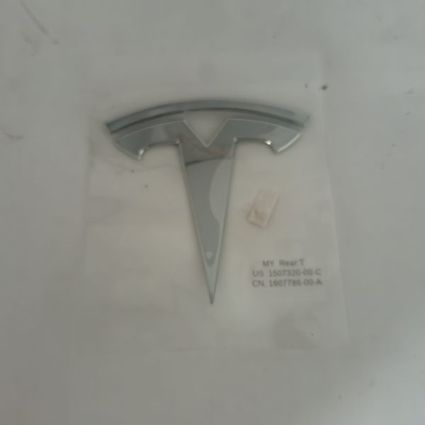 This is the OEM tesla Badge for the model 3 Trunk 1494950-00-A