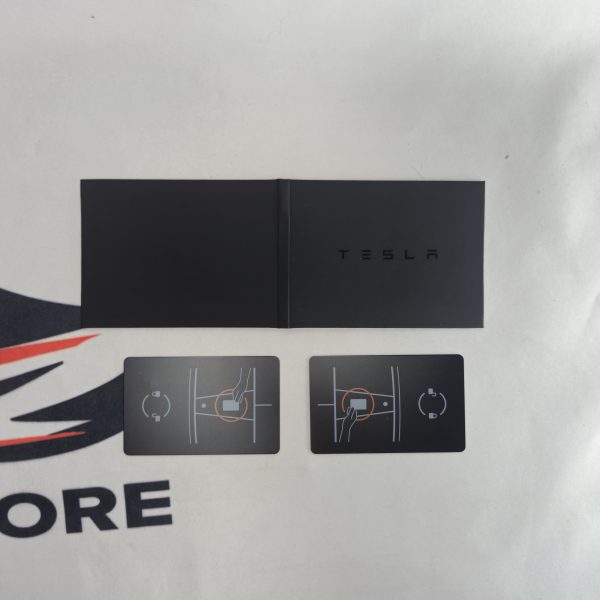 Keycard OEM Tesla Fresh Unused Pair Brand New 1104284-01-J 1131087-00-F - Image 2