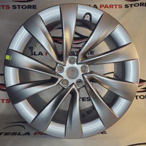 Tesla Model Y 2025+ Silver Alloy 2188227-00-C OEM 20"