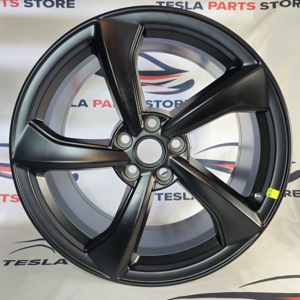 Tesla Model Y 2025+ 5 spoke OEM 19" 2188226-00-B Black