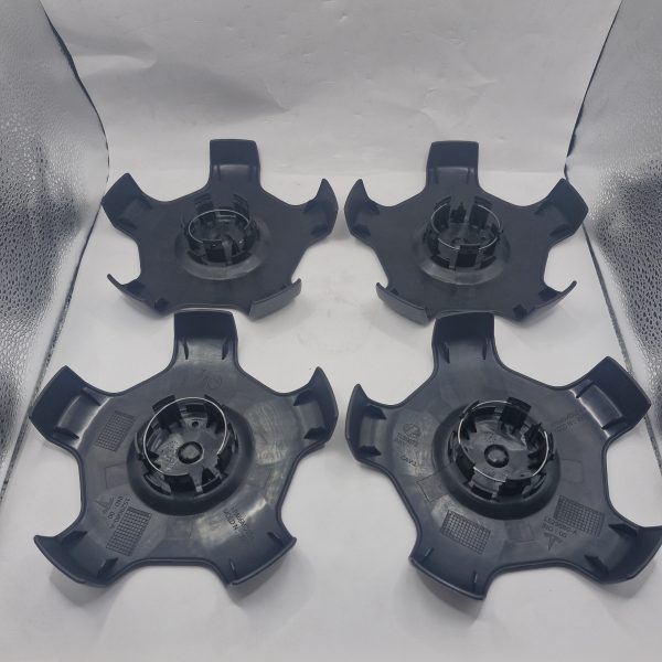 hub caps Tesla model 3 18" 1529680-A Black and Silver Full Set - Image 2