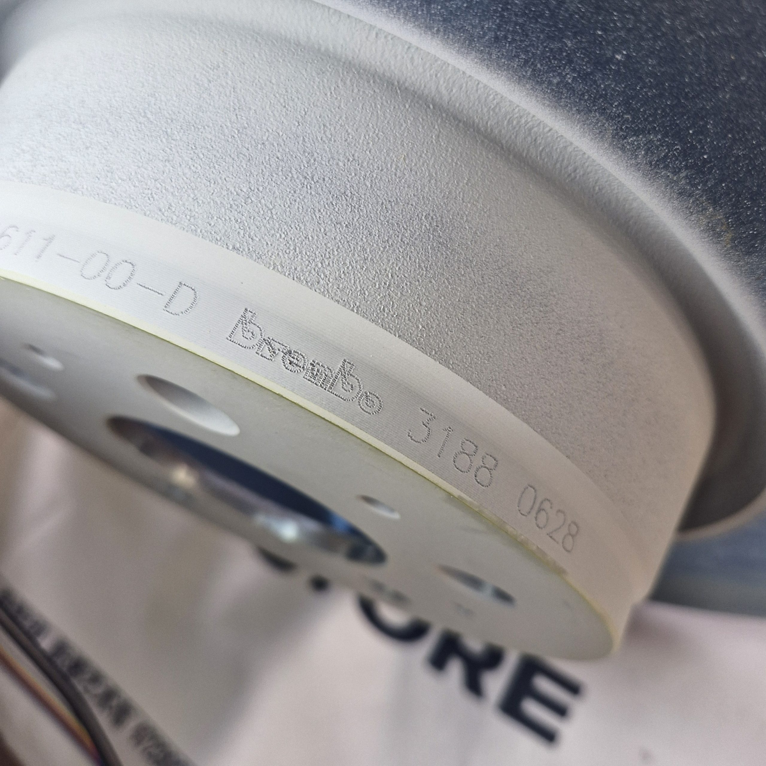 Tesla model 3 Brembo Front brake disk single material genuine 1044611-00-D - Image 2