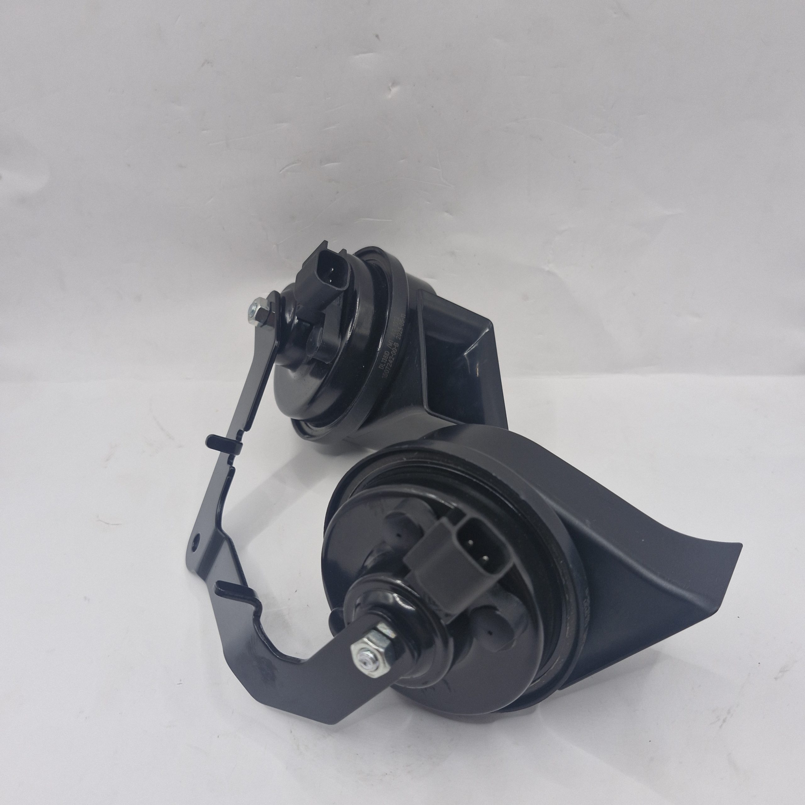 Horn Fits Tesla Model 3 1486943-00-A Full Set Double Horn With Metal Bracket - Image 2