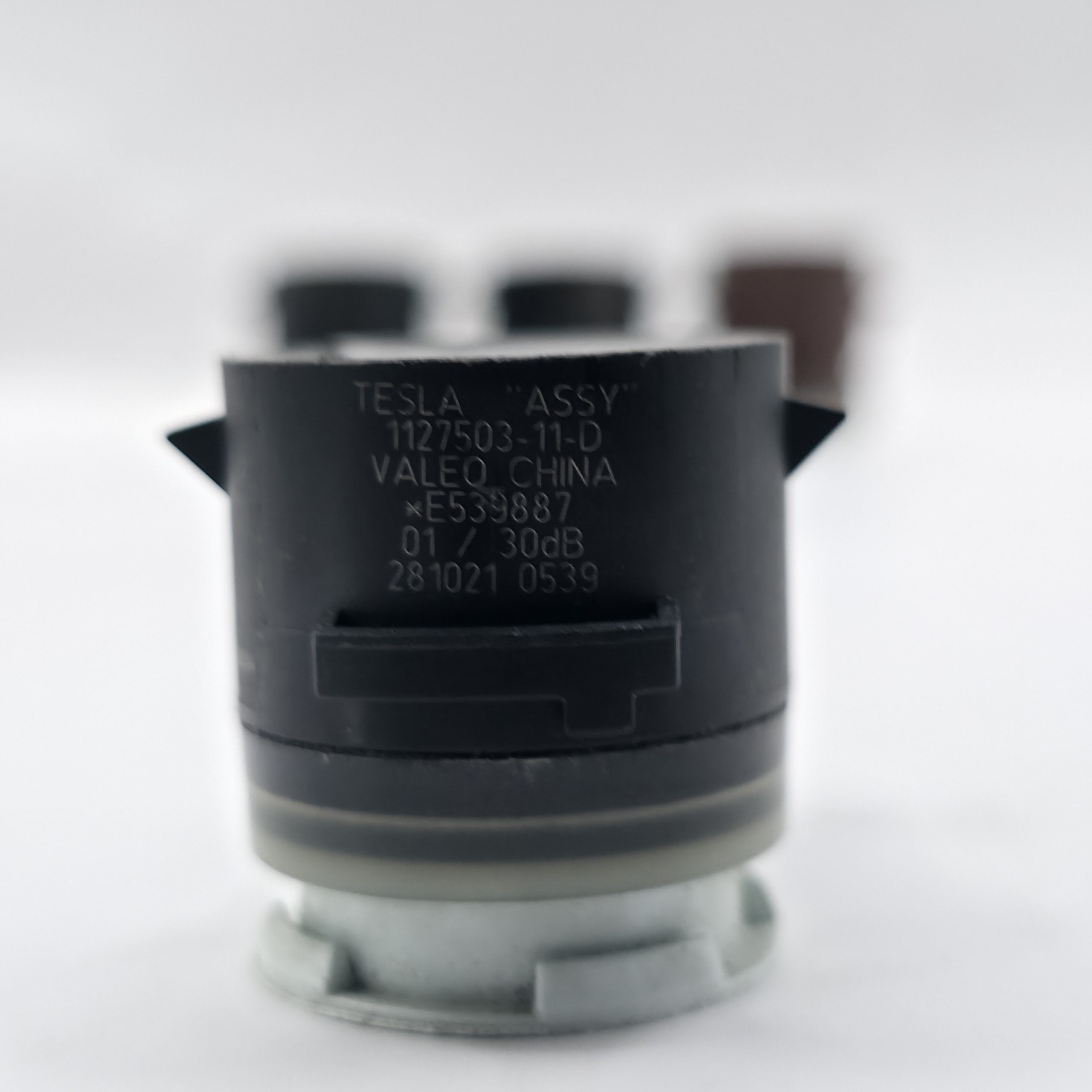 OEM Ultrasonic Radar Front Bumper Sensors Full Set Pearl White Tesla Model 3 2017-2023 - Image 4