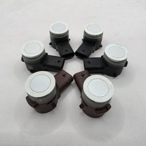 OEM Ultrasonic Radar Front Bumper Sensors Full Set Pearl White Tesla Model 3 2017-2023