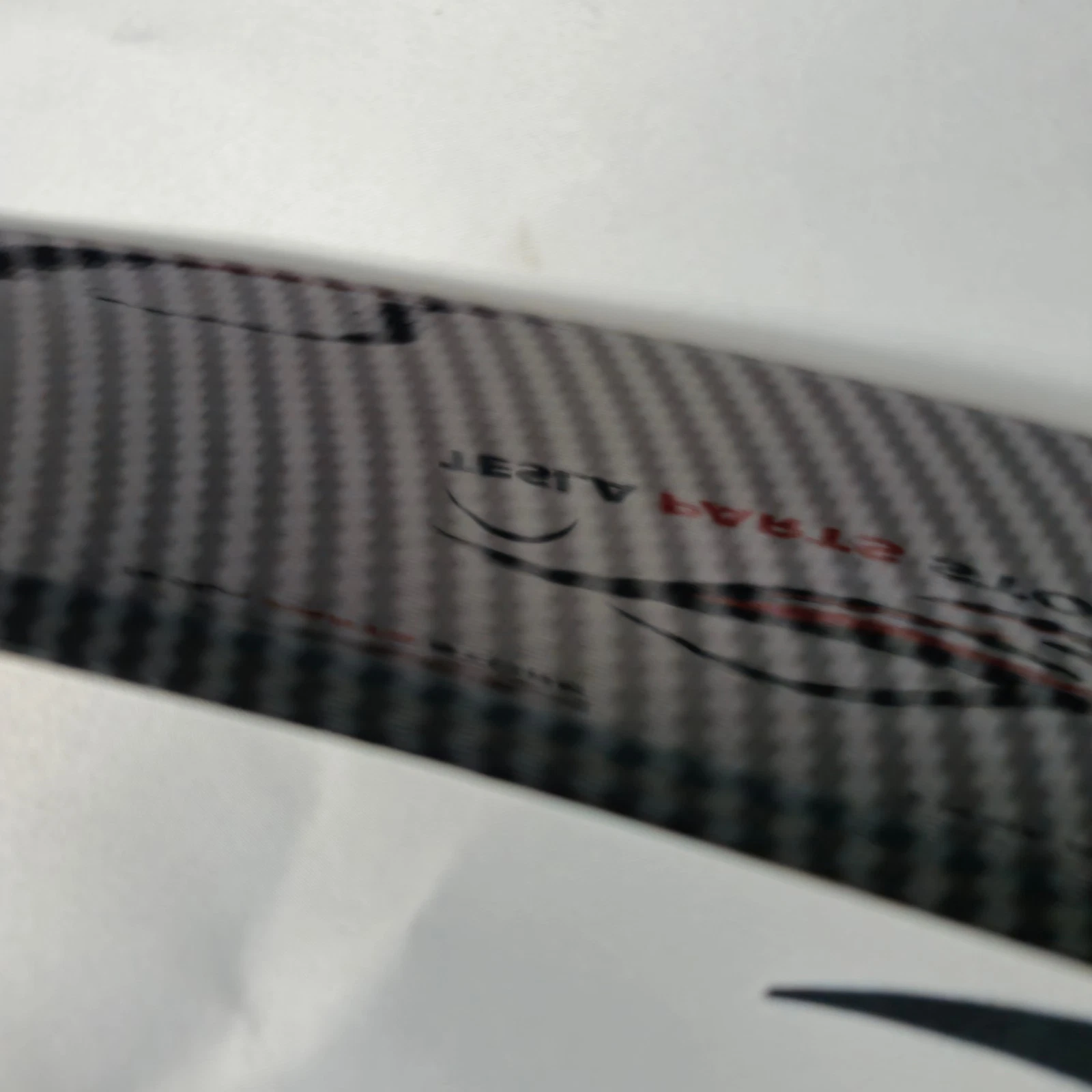 Tesla Model Y Performance Carbon Fibre Pattern Spoiler - Image 3