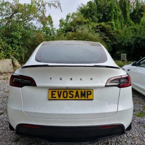 Tesla Model Y BLADE Style Carbon Fibre Pattern Spoiler