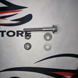 Tesla Model S Front AFT Bolt And Nut Set For Link 1027351-00-. Locknut, Washer, Alignment Nut