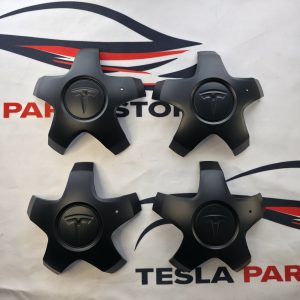 TESLA MODEL X OEM Wheel Hubcap Black High Quality Size 20" Cyberteam Wheels 1420238-00-A