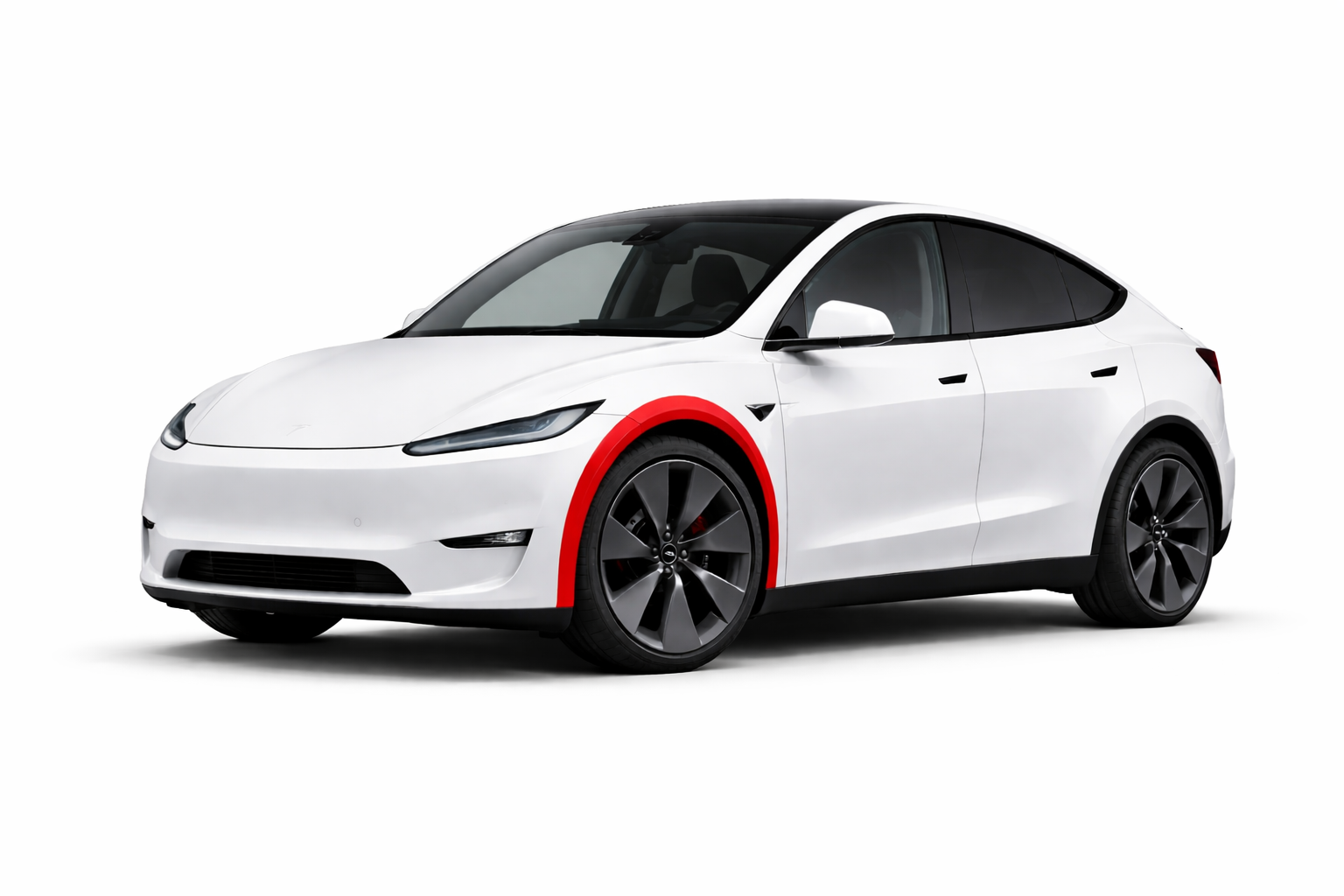 Front Left Side Wing Arch Trim OEM Tesla Model Y Juniper 2025+ 1937597-00-C