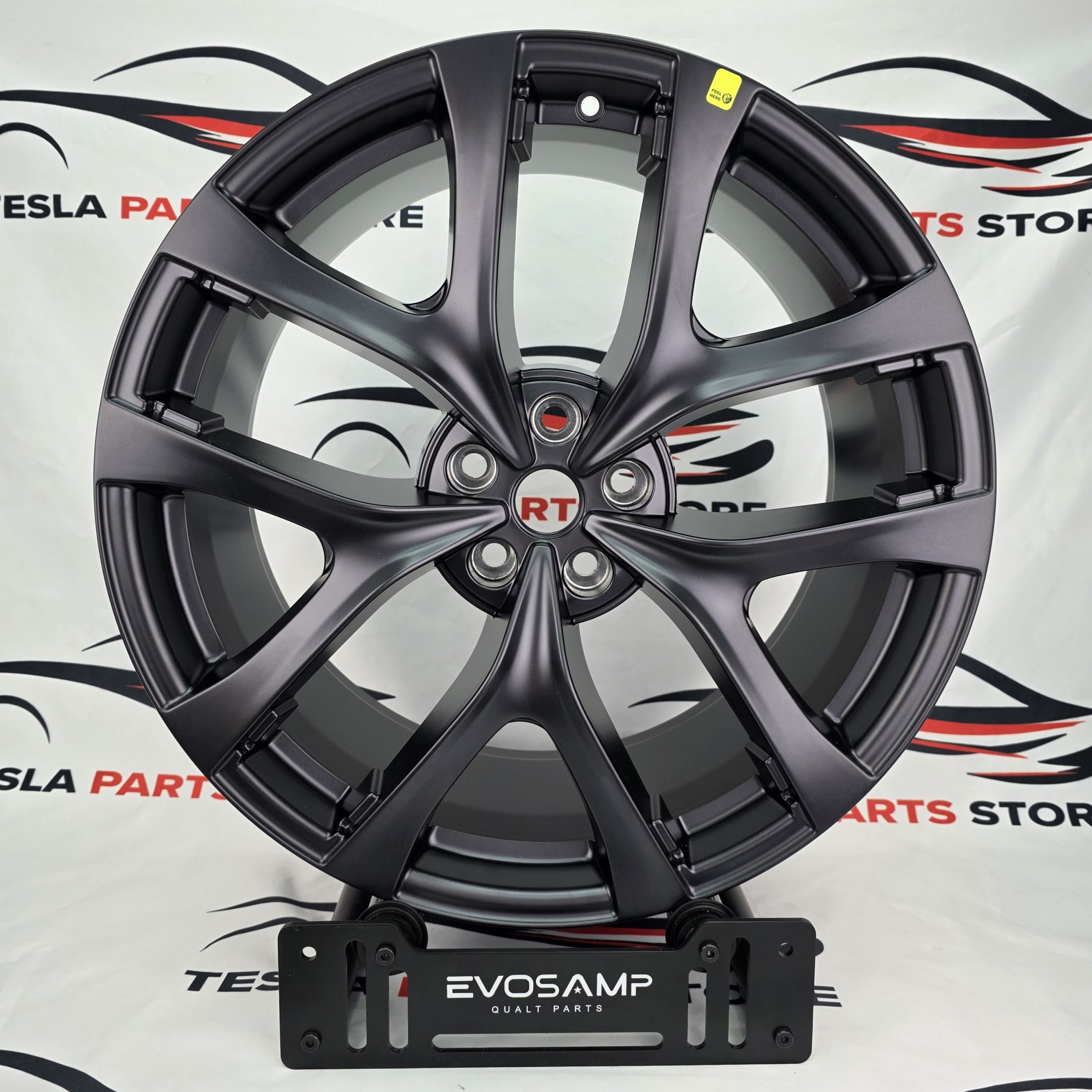 Tesla Model Y 21″ Matte Grey Performance OEM 2188229-00-B REAR