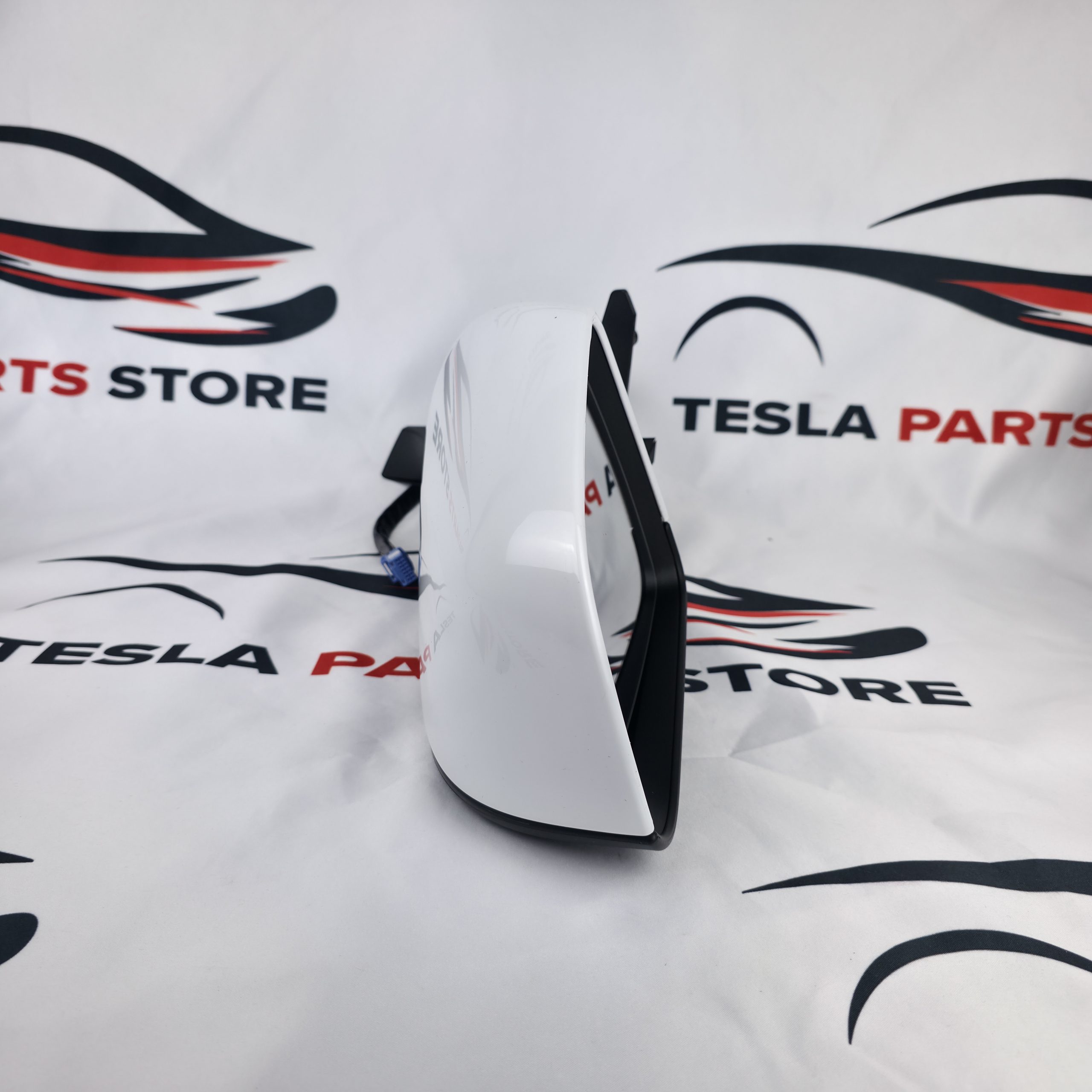 Tesla Model 3 Wing Mirror Assembly Premium LHS Pearl White 1592033-00-C EVOSAMP - Image 4