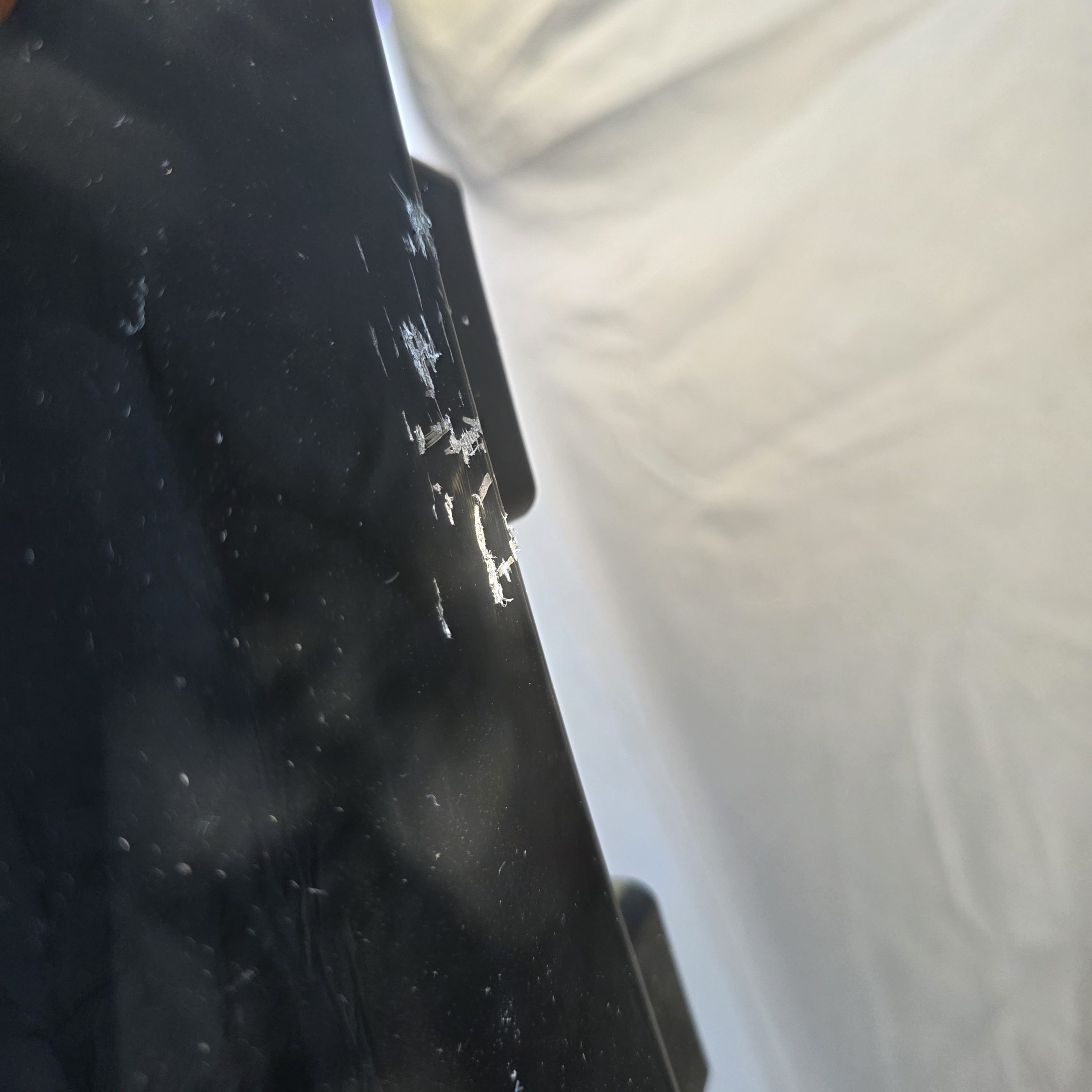 Rear Bumper Facia Tesla Model 3 2017-2023 Black Painted With Holes 1083983-S0-I 1083983-S0-A 1103556-00-A - Image 4