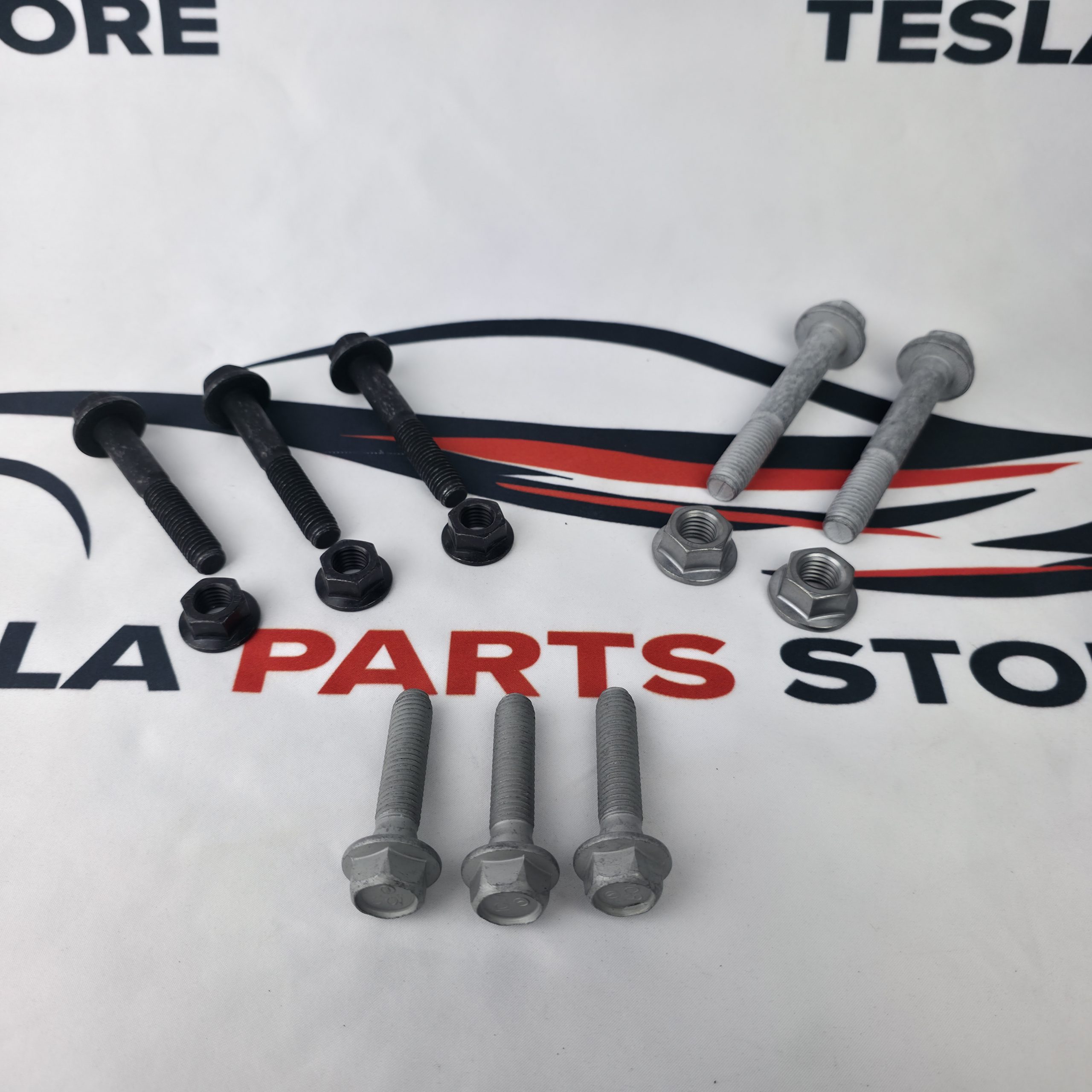 Tesla Model 3/Y Knuckle Bolts OEM 13pc set full rear knuckle 1111522 1111533 1063242 1478378 1833849
